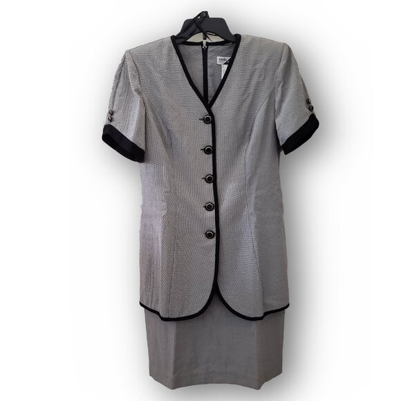 Vintage Sunshine Starshine Faux Two-Piece Dress - Size 10, RN52438 - Picture 2 of 14